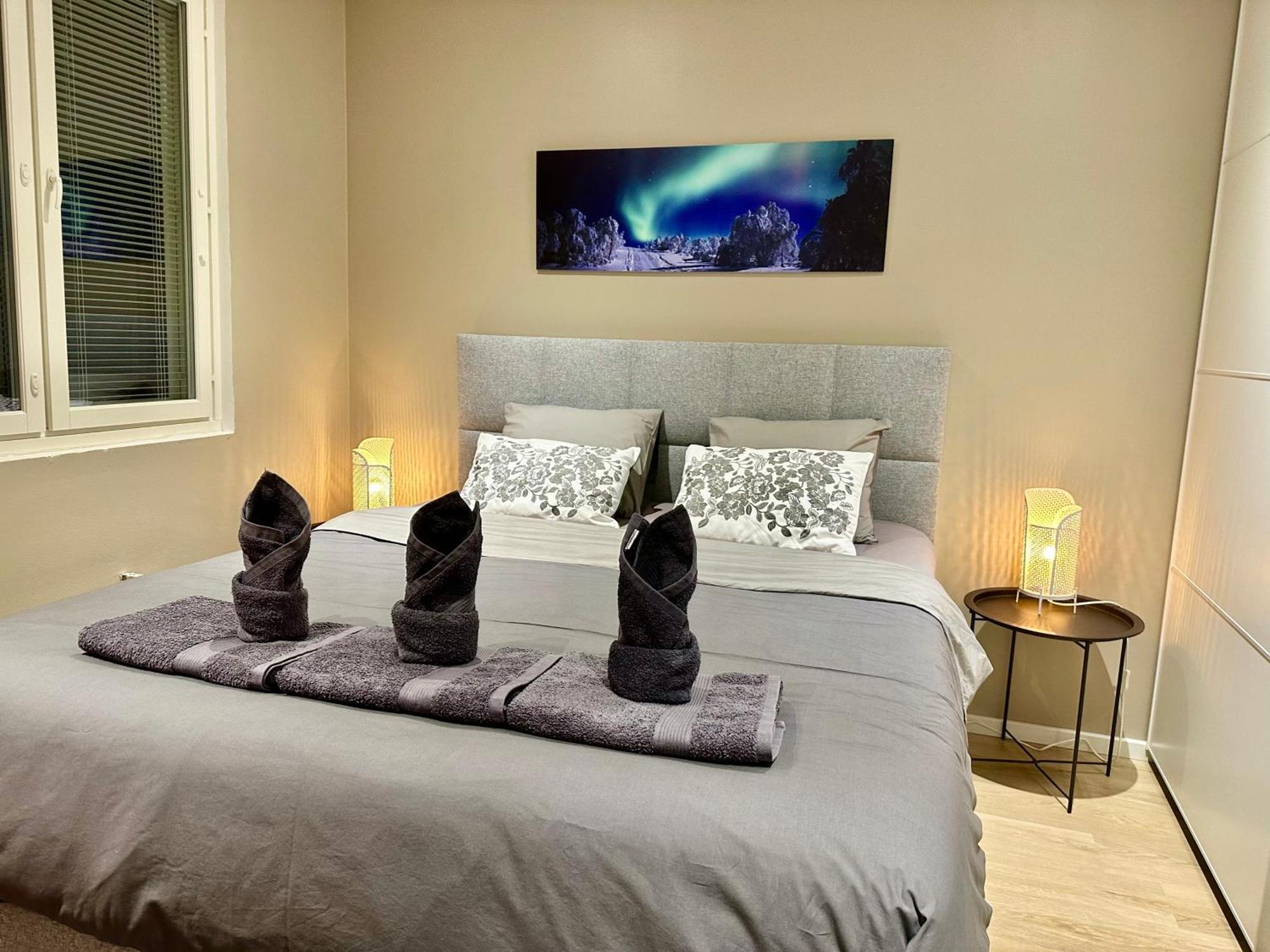 Elegant Apartment With Sauna In The Center Rovaniemi Bagian luar foto